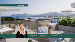 Attico in Cala Ratjada. Ático de obra nueva con azotea de 50 m, vistas al mar y al puert
