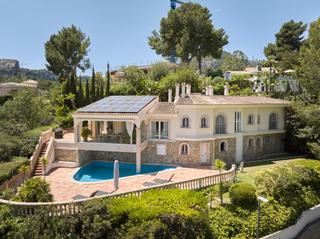 Xalet a Son Vida. Villa de lujo de estilo mediterrneo en el golf de son vida