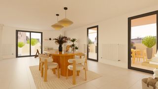 Ático  Joan alcover. Ático exclusivo con terraza panorámica en palma, lujo urbano con