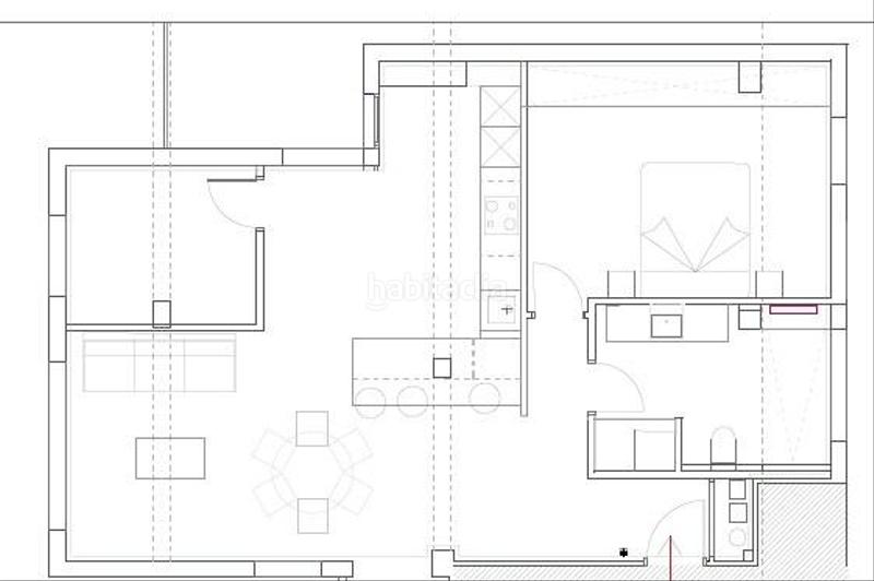 Foto 938abd92-58b0-4848-82a6-db6e07213e9b. Penthouse with heating parking in El Fortí Palma de Mallorca