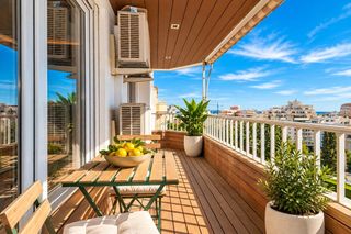 Location Appartement à Son Armadams. Piso de tres dormitorios amueblado, con terraza y vistas