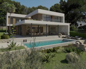 Terreny residencial a Santa Ponça. Solar con proyecto de villa de lujo