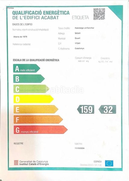 Foto da593ad7-8819-46b4-b591-1afed45dfe5a. Casa amb calefacció aparcament piscina a Quart