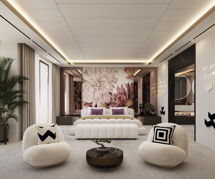Foto 354a1c18-6333-4ca2-b19b-6a053f0b5c94. Casa exclusivo proyecto de villa de lujo en primera línea de golf en Los Flamingos, en Benahavís