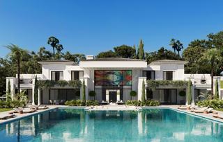 Casa en Los Flamingos. Exclusiva villa de lujo de nueva construcción en primera línea d