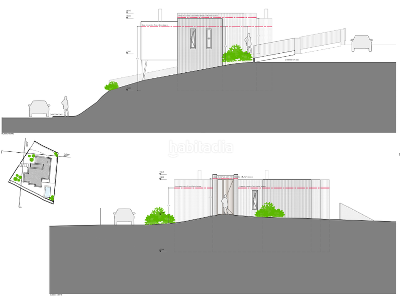 Foto a96bd42a-c241-491f-8f5d-49c70c4aac3a. Terreny residencial a rúa estrada da magdalena 9 a Cangas