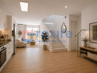 Duplex in Calle falgueres 6. Duplex playa den bossa reformado 3 habitaciones terraza parking