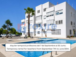 Miete Appartement in Calle oviedo 17. Apartamento 2 habitaciones y piscina comunitaria cala de bou
