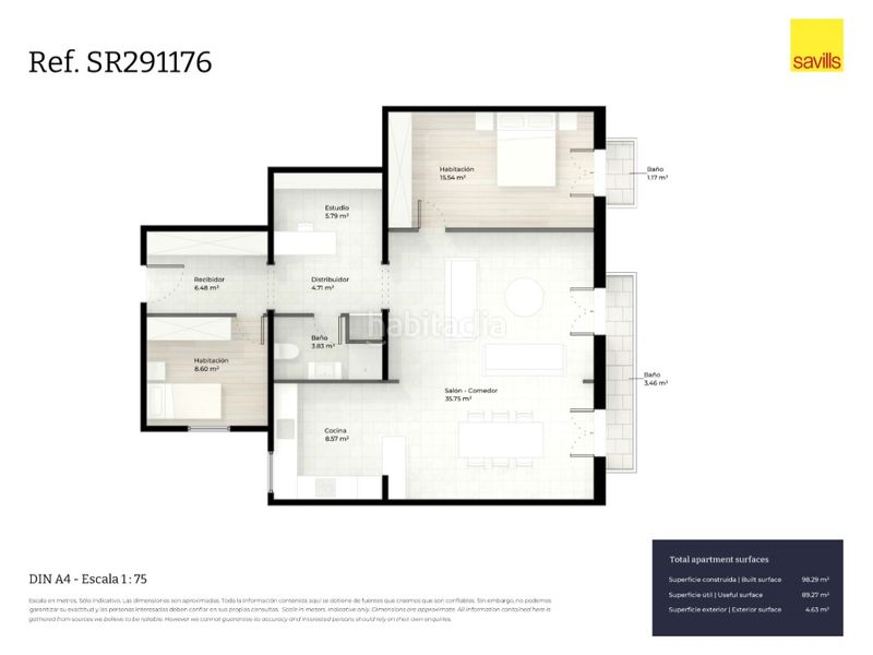 Foto d3b62581-01aa-44b9-a46f-d0818cfad28b. Apartament a Dreta de l´Eixample Barcelona