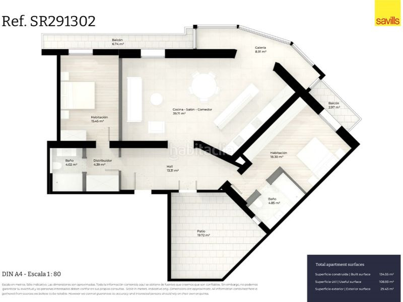 Foto 249278a1-464d-432f-acc6-12b623158285. Apartament amb piscina a Dreta de l´Eixample Barcelona