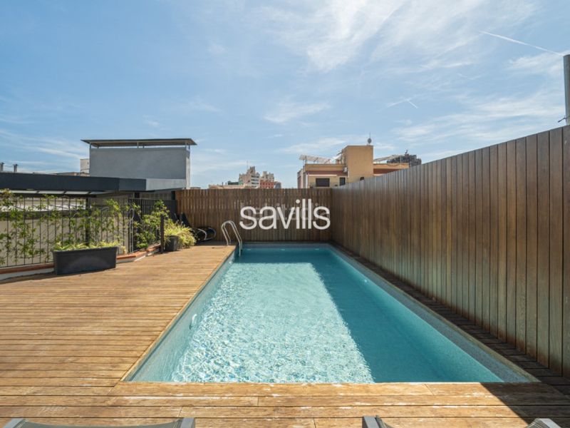 Foto 52fcd4c5-c49d-49c3-a967-5ecdbe90e49b. Apartament amb piscina a Dreta de l´Eixample Barcelona