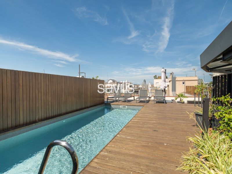Foto 662d992b-dc0f-44dd-9e83-ebd6bf82f884. Apartament amb piscina a Dreta de l´Eixample Barcelona