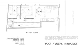 Business premise in Carrer disset 15. ¡ideal para inversores! local convertible en vivienda.