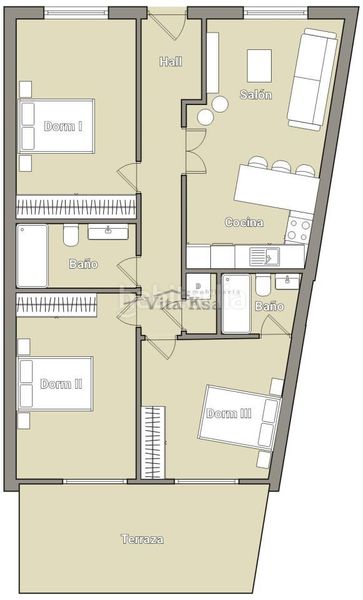 Foto 3c0cb323-3393-4e51-a1a7-844487ad7037. Lloguer pis amb calefacció a Universidad Ourense