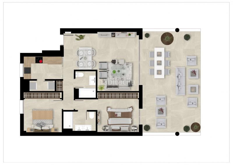 Foto 572e665b-f16a-406f-be33-b99d611efea1. Planta baja apartamento 2 dormitorios planta baja de obra nueva en la cala resort, , málaga, costa del sol en Mijas