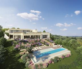 Casa a Los Flamingos. Espectacular villa llave en mano de 5 dormitorios en una parcela