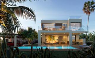 Casa a Nueva Atalaya. Villa moderna de lujo en monte biarritz ,estepona
