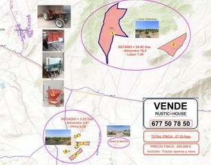 Wohngrundstück in Tobarra. Terreno en venta en tobarra.