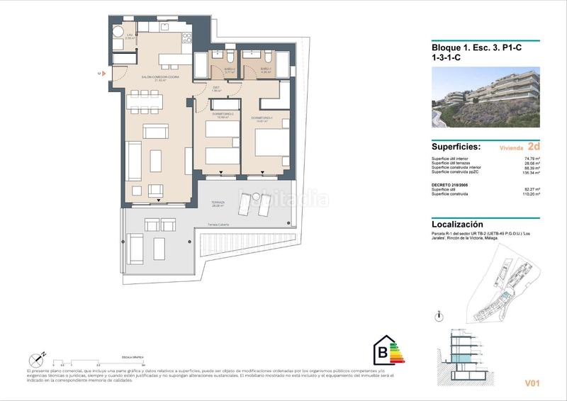 Foto 0b7c82a7-2bb0-4053-bbfe-b5dc40fc63a6. Piccolo appartamento con riscaldamento parcheggio piscina in Rincón de la Victoria