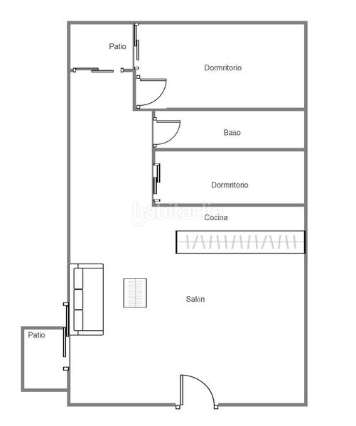 Foto cbc3f1c9-a9cb-461a-924b-29d7b7b6c86a. Apartamento en calle cataluña 44 eugenio gross gran oportunidad de inversión reformado en Málaga