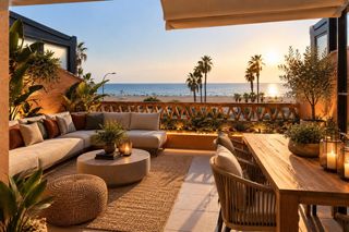 Maison jumelée à Calle zagra 2. Casa en venta primera línea de playa benajarafe, málaga,  con vi