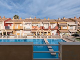 Maison  Calle academia general del aire. Dúplex en santiago de la ribera con garaje, piscina y a poco más