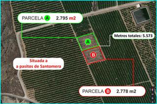 Finca rústica a Santomera. Tu sueño rústico al alcance en el siscar de santomera dos parcel