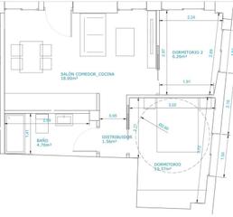 Apartament a Casco Antiguo. Apartamento a reformar en calle progreso