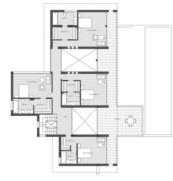Foto a489cd0c-a529-4b40-b102-7d127c6179fc. Casa adosada en La Mairena Ojén