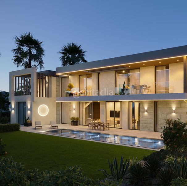 Foto 65bd6967-88af-41bc-bc57-913561ae9250. Casa adossada amb aparcament a Bel - Air Estepona