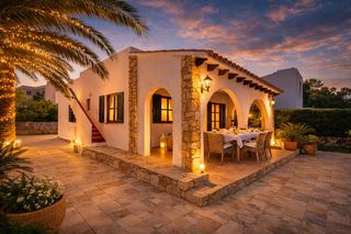Chalet à Cala Blanca. Villa con licencia turística