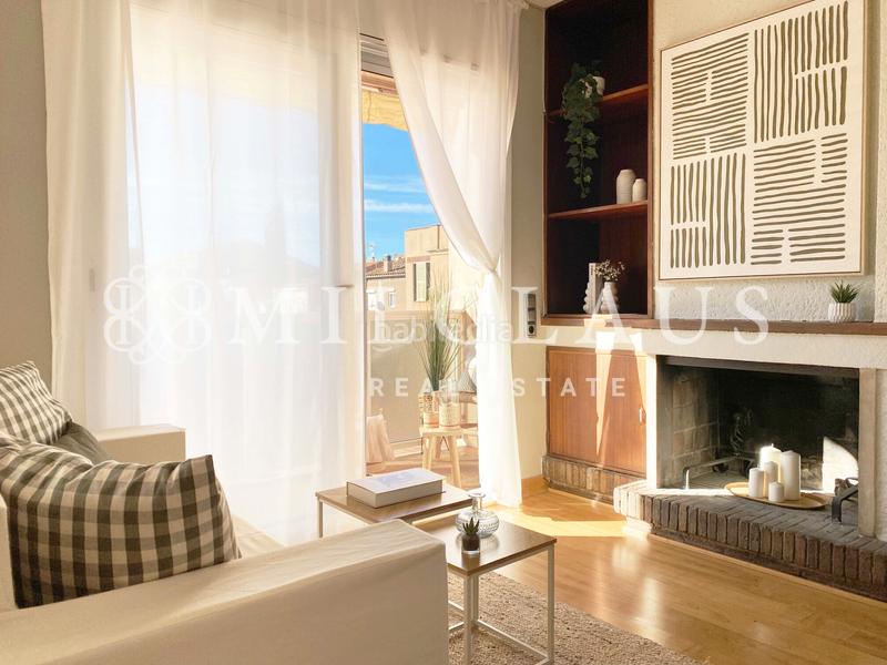 Foto 1a2d8a9a-1573-4284-99fc-361c94744aad. Flat with fireplace heating in Barri del Centre Terrassa