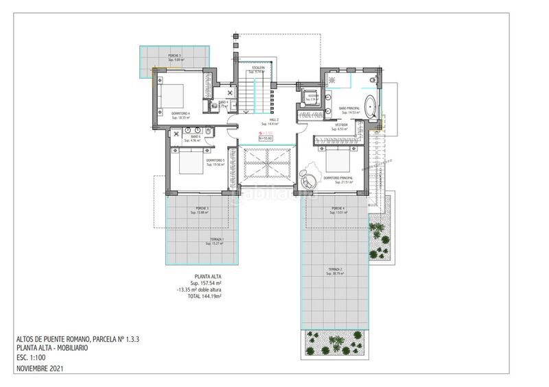 Foto 12154329-36f1-4f6e-9581-78ef24c391c6. Xalet amb aparcament piscina a Parque Ayala - Jardín de la Abadía - Huelín Málaga