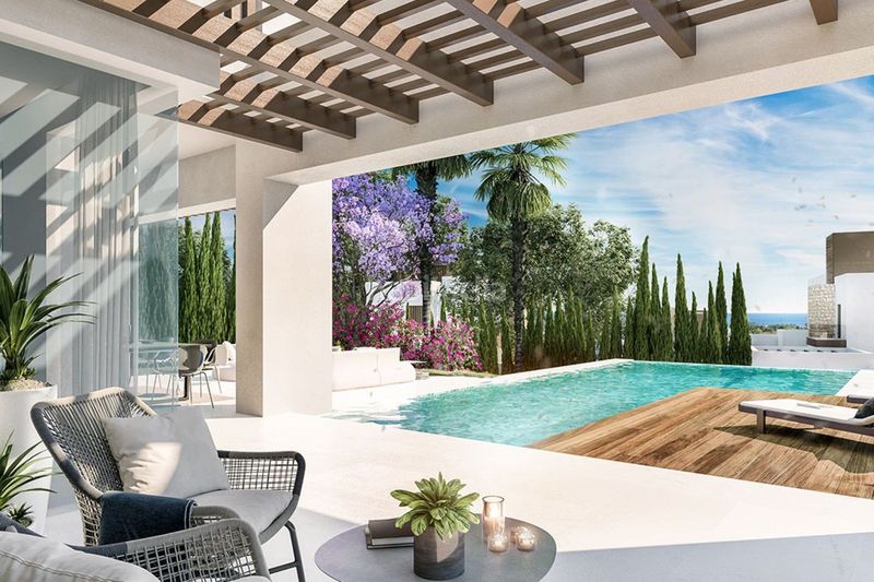 Foto bf7b8164-ad56-4fe3-a1de-619d091b3c47. Chalet avec parking piscine dans La Merced Marbella