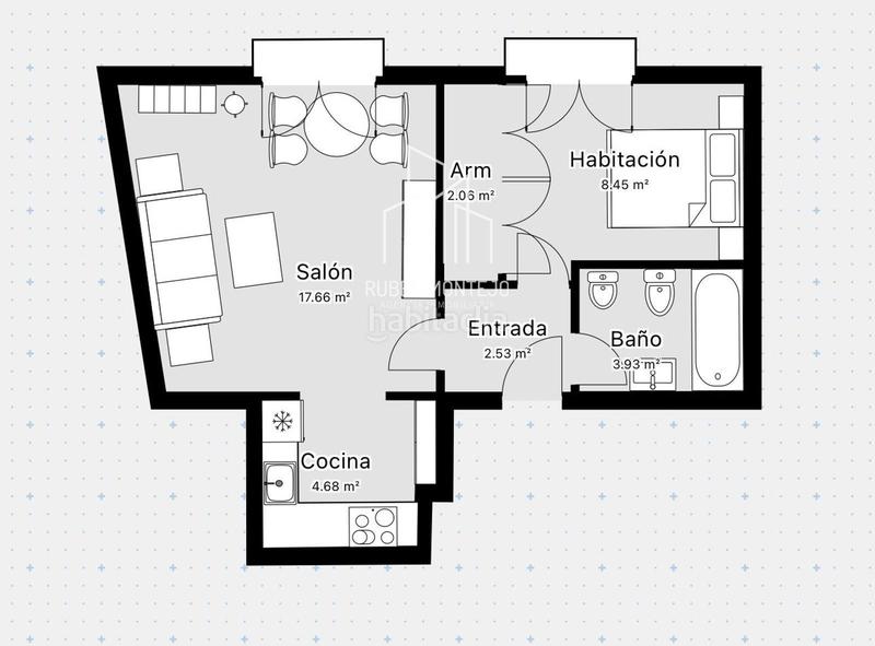 Foto 87f8c593-45d4-4fc3-8392-839789d5e7e6. Piccolo appartamento con riscaldamento in Centro Salamanca