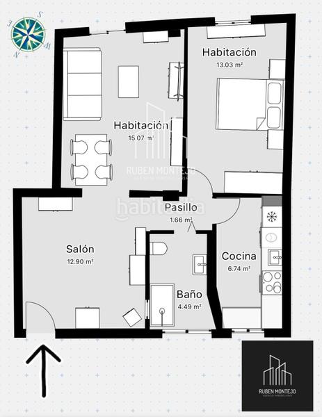 Foto e70246f1-b52a-49cc-b45c-fecf72694ddd. Flat in canalejas 10 in Sancti Spiritus - San Juan Salamanca