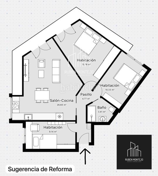 Foto 8c213521-b78e-4895-bbbc-4458f7e980b8. Appartamento con riscaldamento in Garrido Sur Salamanca