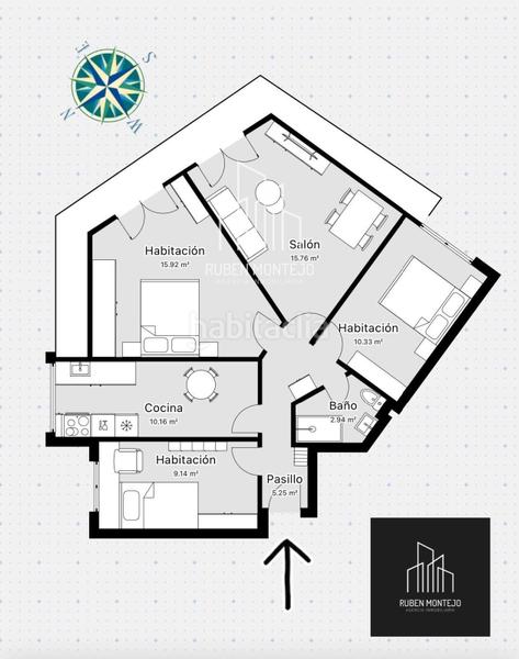 Foto a9e4979d-fa20-44ad-93ff-6a3b71dcaf2a. Appartamento con riscaldamento in Garrido Sur Salamanca