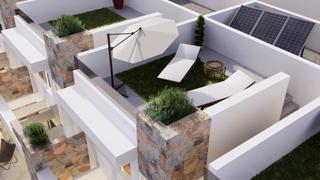 Casa adossada  Calle bidasoa 11. Complejo de 24 viviendas adosadas de 3 dormitorios con piscina y