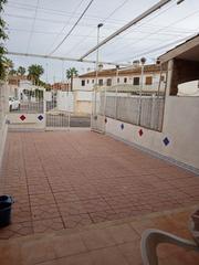 Casa a schiera in Los Narejos_Punta Calera. Gran adosado punta calera  con porche de 40 m2 y patio trasero d