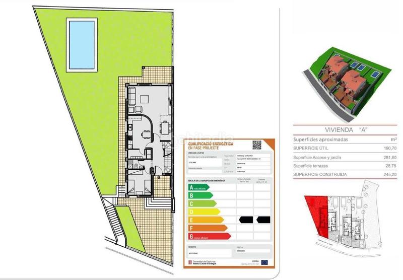 Foto 41a50f0c-93ef-44eb-a162-4fec0fc23630. Reihenhaus mit parking in Sentmenat