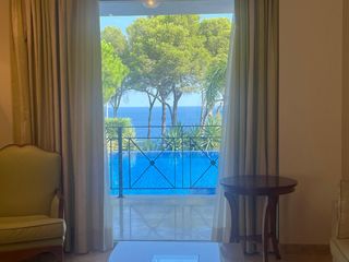 Haus  Carrer ildefons cerdà 4. Villa exclusiva con vistas al mar en torre valentina, sant anton