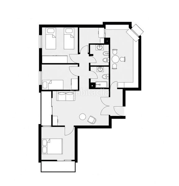 Foto a857be13-7826-4061-9343-4f48c96ebe66. Penthouse in Parque Ayala - Jardín de la Abadía - Huelín Málaga