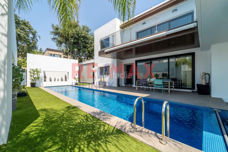 Foto 0d23a636-e79a-4c72-b9fe-402a2b35093b. Chalet con parcheggio in campo de Mijas Mijas