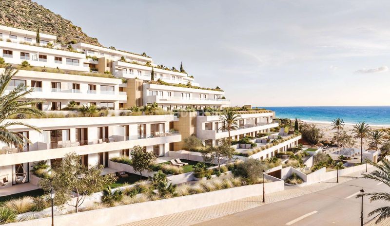 Foto f58d19ca-09ae-4bd4-aa23-e779236b7eb3. Àtic amb calefacció piscina a Mojácar playa - las ventanicas - la paratá Mojácar