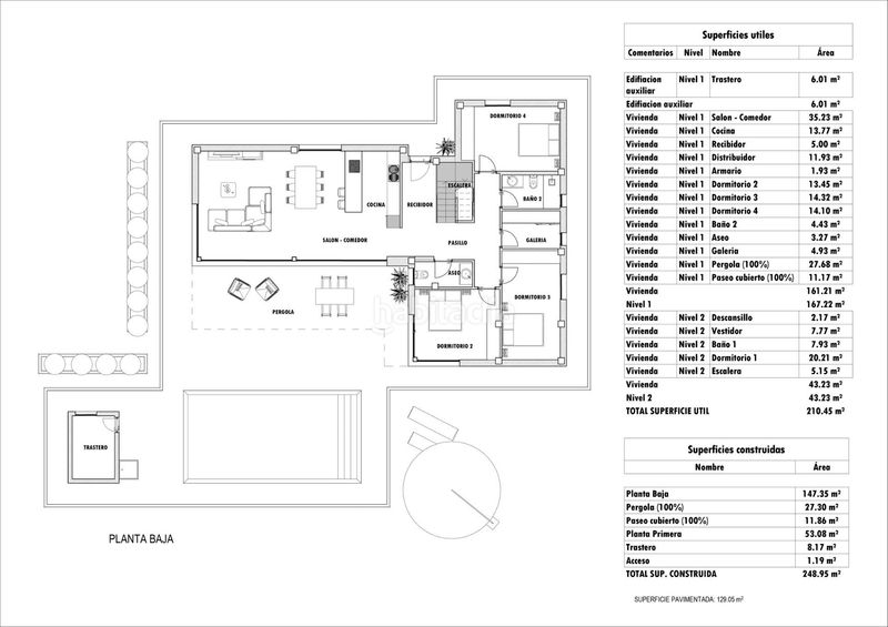 Foto 14261344-3e96-4a27-abb8-22998be9eba6. Xalet amb calefacció piscina a Pedanías Este Aspe