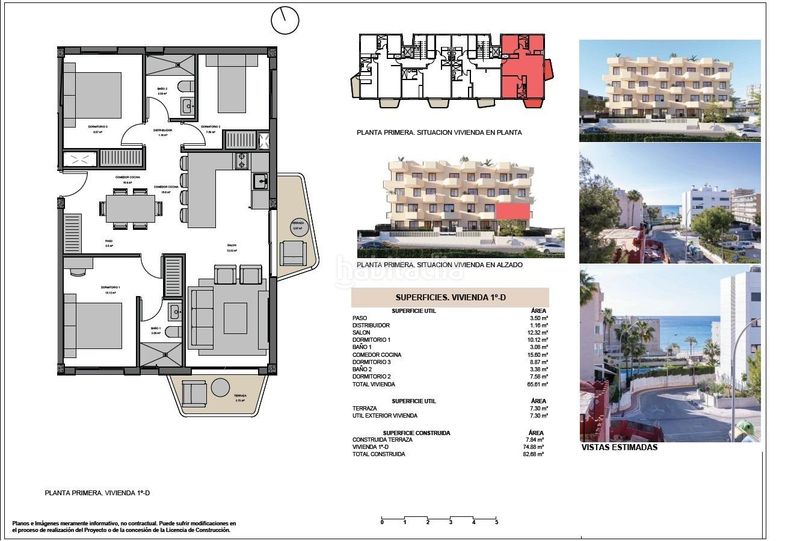 Foto d9e6cc62-3766-4f34-99b9-636bb437c23b. Apartament amb piscina a Playa Muchavista Campello (el)