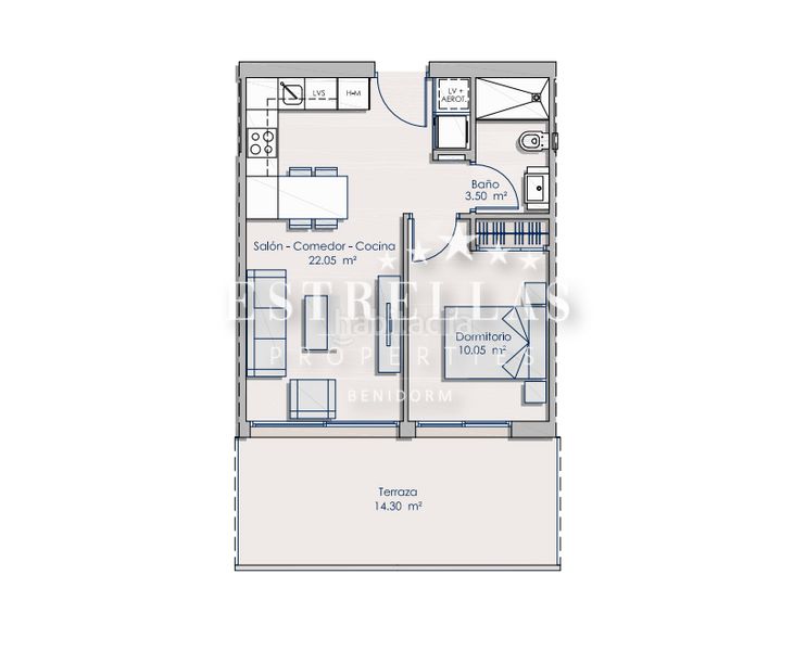 Foto a0c4453e-82c3-4227-a9ba-8edcab4d3afa. Apartament amb calefacció aparcament piscina a Golf Bahía Finestrat