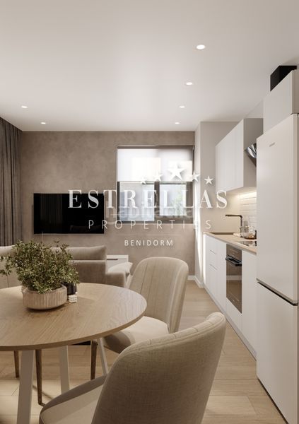 Foto 0468b222-6d8d-4c95-a729-2c1410850453. Apartament amb calefacció piscina a Playa Poniente Benidorm