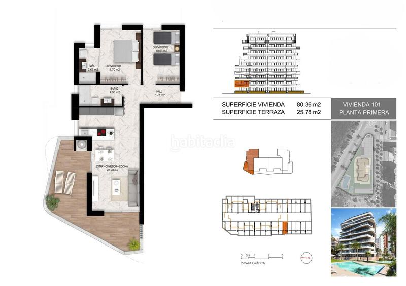 Foto 8d6054f5-45a7-4000-99f1-fd5d063a9b98. Apartamento  a estrenar, en guardamar en Guardamar del Segura